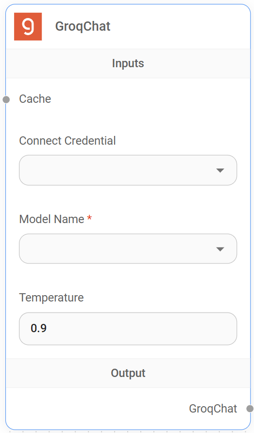 <p>GroqChat Node</p>